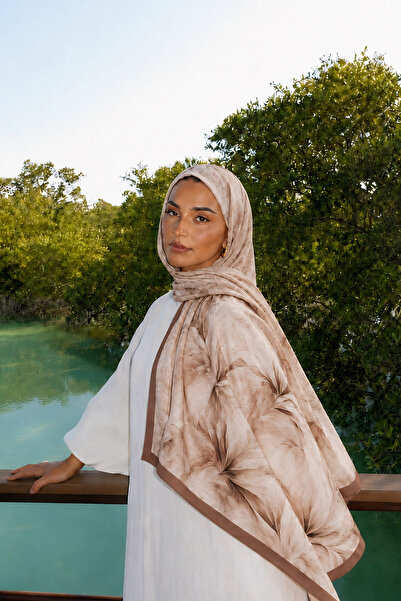 Şehr-i Şal İstanbul Women's Shawl French Silk Premium Stylish Shawl Cotton Su...