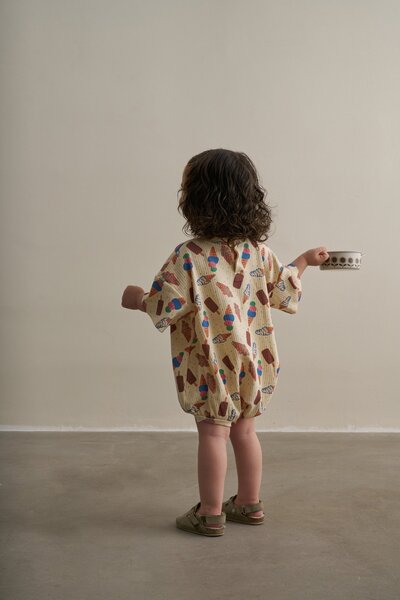 OhlalaKoala Comfy Cubs Serisi Oversize Tulum