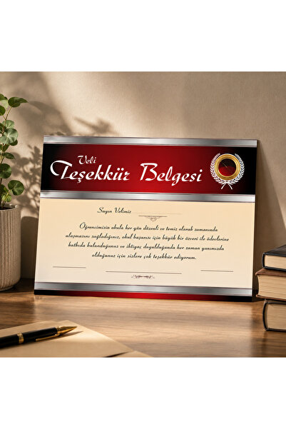 Etkinlikdenizi Veli Teşekkür Belgesi - 1 ADET