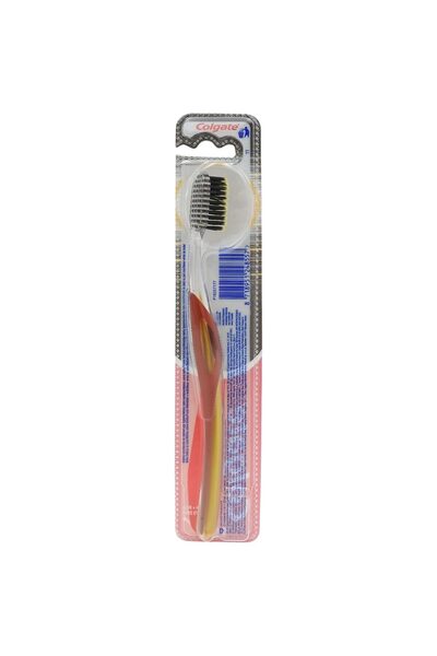 Vader Periuta de Dinti, Colgate, Slim Soft Gold Charcoal,