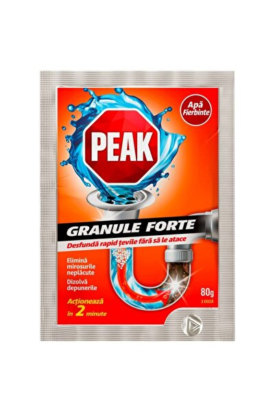 SOHO Peak Out Desfundat Chiuveta Granule 80 g Apa Fierbinte,