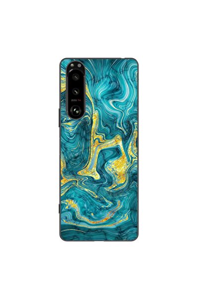 OEM Husa compatibila cu Sony Xperia 5 III Silicon Gel Tpu Model Abstract Gems...