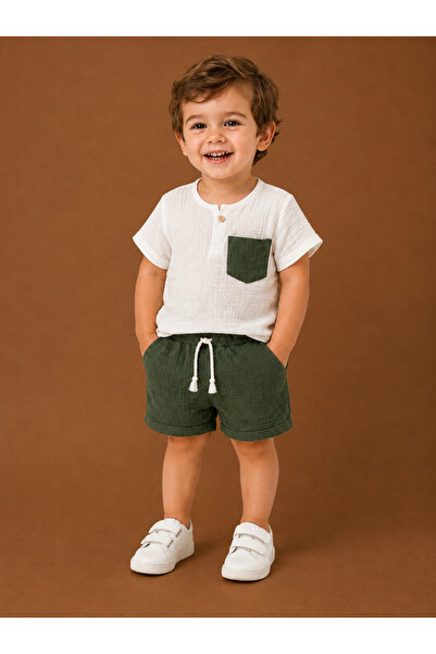 L'Olivier Muslin Boy's Set