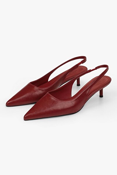 Shoeberry حذاء كات ريد سكين نسائي بكعب ستيليتو صغير