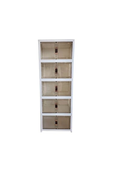 OEM Organizator de Pantofi Pliabil Economisitor de Spațiu cu Uși Transparente...