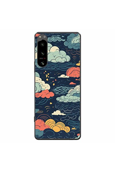 OEM Husa compatibila cu Sony Xperia 5 IV Silicon Gel Tpu Model Mystic Night Sky