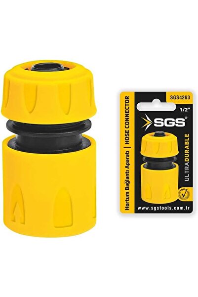 Yıldızan Ttktechnology General, Plastic Hose Connector, 1/2 Inch, Yellow, in ...