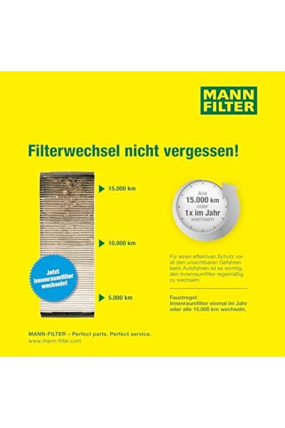 Yıldızan فلتر حبوب اللقاح الكربوني MANN CUK26009 1159648