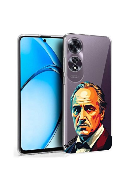 bestcase Husă pentru OPPO A60 4G, Silicon transparent 2MM, The Godfather, Ant...