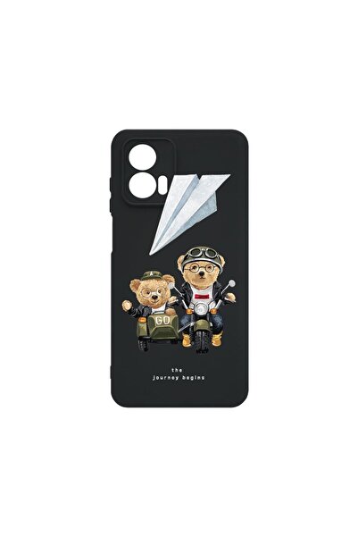 bestcase ¬Æ Husa Slim SIlicon 0.8MM, Compatibila Cu Motorola Moto G85, Teddy ...