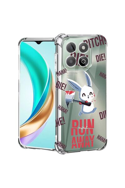 bestcase Θήκη για Honor 400 Smart / X7d με σχέδιο  "Run away! " Σχεδιασμός, Α...