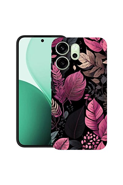 bestcase ¬Æ Husa TPU Ultra Slim Compatibil cu OPPO A5x, cu Design Rose Feathe...