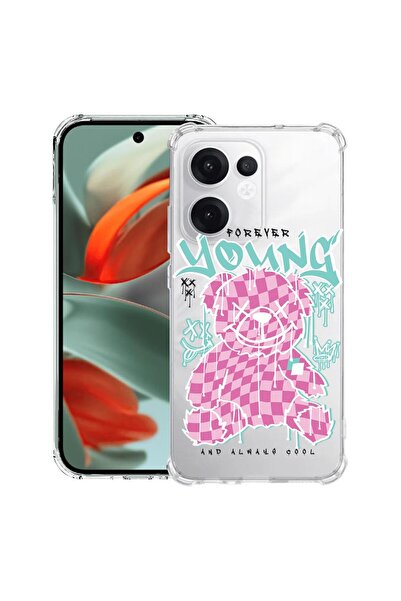 bestcase Θήκη συμβατή με OPPO Reno13 F 5G, Αντικραδασμική 1.5MM, Αρκουδάκι Αι...