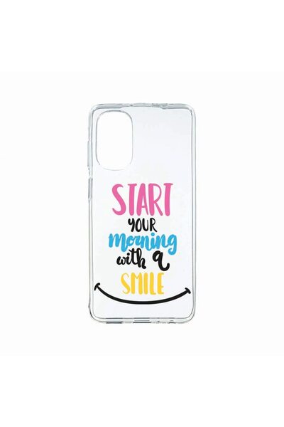 bestcase Θήκη σιλικόνης, Συμβατή με Motorola Moto G62 5G, Χαμόγελο το Πρωί, Α...