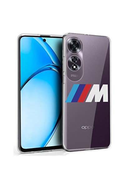 bestcase Калъф за OPPO A60 4G, Прозрачен силиконов 2ММ, BMW M Power, Противоу...
