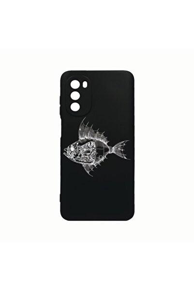 bestcase Husa Silicon, Compatibila cu Motorola Moto G82 / Moto G52, Fish, Rez...