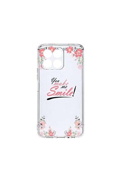 bestcase Husa BestCase¬Æ Clear Silicon, Compatibila Cu Honor X6, Make Me Smil...