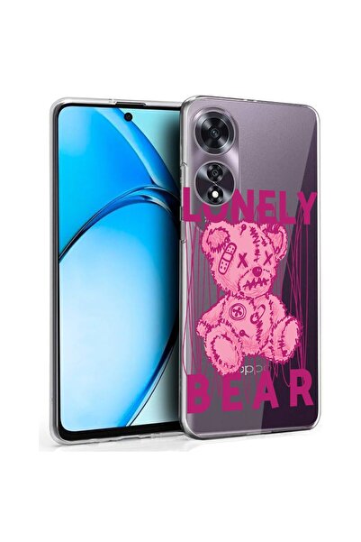bestcase Θήκη για OPPO A60 4G, Διαφανής Σιλικόνη 2MM, Αρκουδάκι Μοναχούλι, Αν...