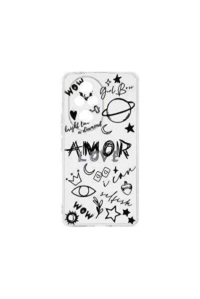 bestcase Διαφανής Θήκη Σιλικόνης 2MM, Συμβατή με Honor 200, Goth Love, Αντικρ...