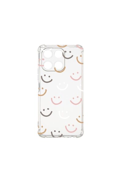 bestcase ¬Æ Husa pentru Honor 200 Smart, Anti Shock 1.5MM, Smile Please, Rezi...