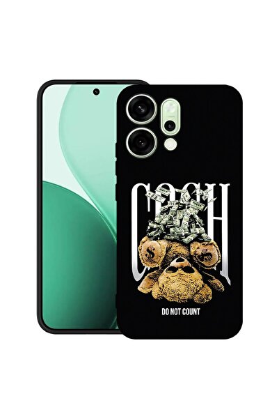 bestcase Θήκη για OPPO Reno14 5G με σχέδιο αρκουδάκι και χρήματα, TPU Ματ Εξα...