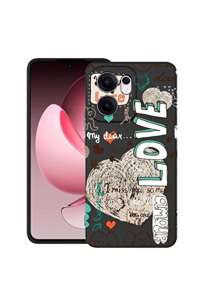 bestcase ¬Æ Husa pentru OPPO Reno13 F 5G, Premium Slim Silicon 1.2MM, Love, M...