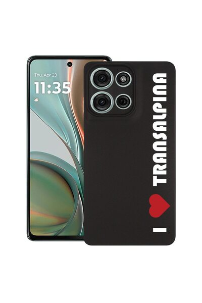 bestcase Θήκη για Motorola Moto G15, Λατρεύω την Transalpina, Λεπτή σιλικόνη ...