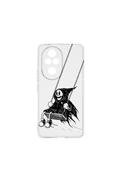 bestcase Husă transparentă din silicon de 2MM, compatibilă cu Honor 200, cu d...