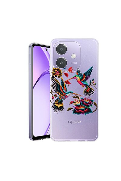 bestcase Калъф за OPPO A40 / A40M, BestCase™ Прозрачен силиконов 2ММ, Колибри...
