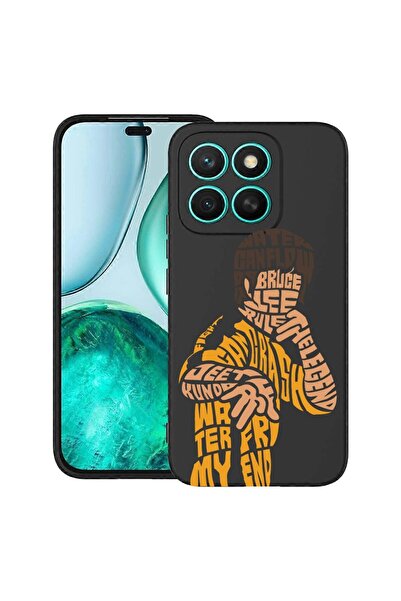 bestcase ¬Æ Husa pentru Honor X8C, Calligraphy Bruce Lee, Slim Silicon 0.8MM,...