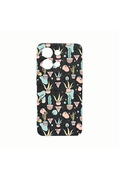bestcase Husa Silicon, Compatibila cu Oppo Reno8 Pro, Cactus, Rezistenta la u...