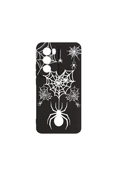 bestcase ¬Æ Husa Premium Silicon, Compatibila Cu OPPO Reno12 Pro, Spider Web,...