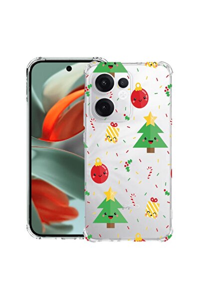 bestcase ¬Æ Husa compatibila OPPO Reno13 F 5G, Anti Shock 1.5MM, Xmas Tree, P...