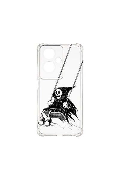 bestcase Αντικραδασμική Θήκη 1.5MM, Συμβατή με OPPO A79 5G, Σχέδιο Death Swin...