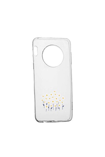bestcase Θήκη σιλικόνης, Συμβατή με Huawei Nova Y90, Μικρά λουλούδια μαργαρίτ...