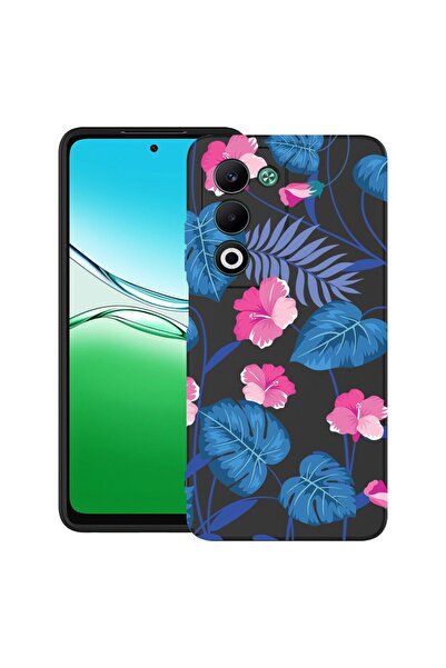 bestcase ¬Æ Husa pentru OPPO A5 din Silicon Ultra Slim cu Design Tropical Blu...