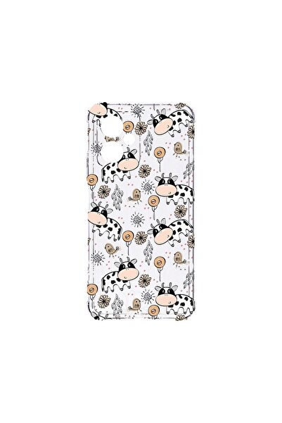 bestcase Husa pentru Motorola Moto G55, BestCase¬Æ Anti Shock 1.5MM, Cow Patt...