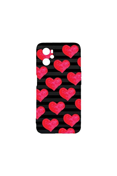 bestcase Λεπτή Θήκη Σιλικόνης 0.8MM, Συμβατή με OPPO K10 4G, σχέδιο καρδιές, ...