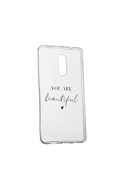bestcase Husa cu mesaj You Are Beautiful, pentru Nokia 1 Plus, rezistenta la ...