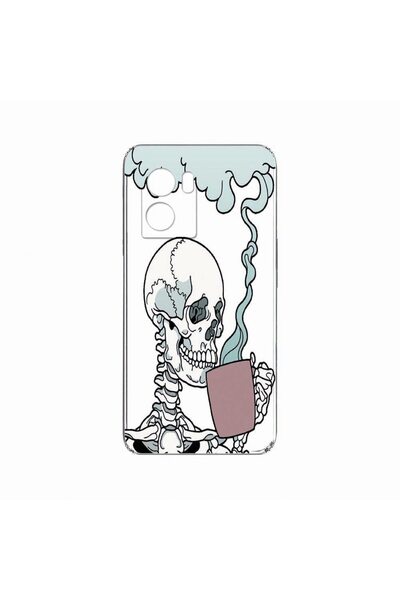 bestcase Husa BestCase¬Æ 2MM Slim Silicon, Compatibila Cu OPPO A77s, Skull, R...
