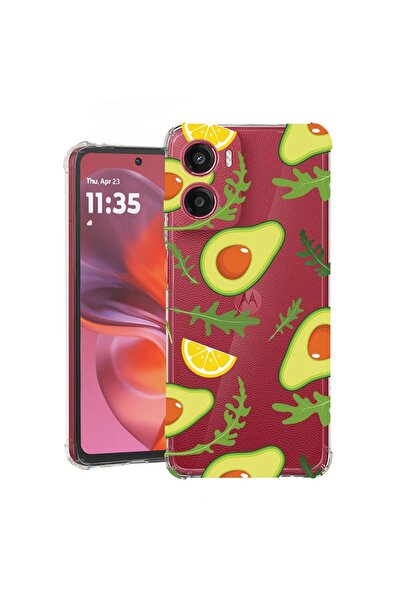 bestcase ¬Æ Husa compatibila Motorola Moto E15, Anti Shock 1.5MM, Avocado, Pr...