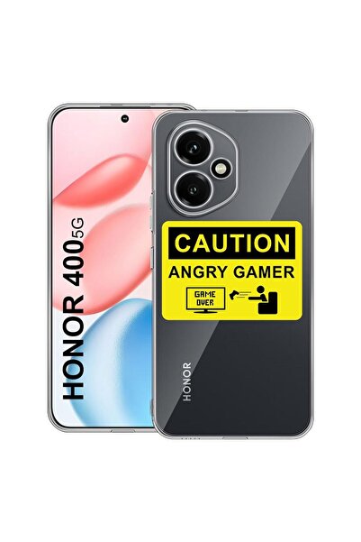 bestcase ¬Æ Husa Clear Silicon pentru Honor 400, Angry Gamer, 2036423 T 673