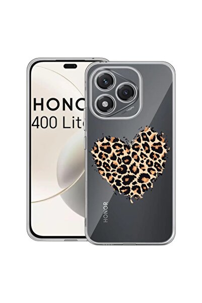 bestcase Θήκη για Honor 400 Lite 5G, BestCase® Διαφανής Σιλικόνη 2MM, Καρδιά ...