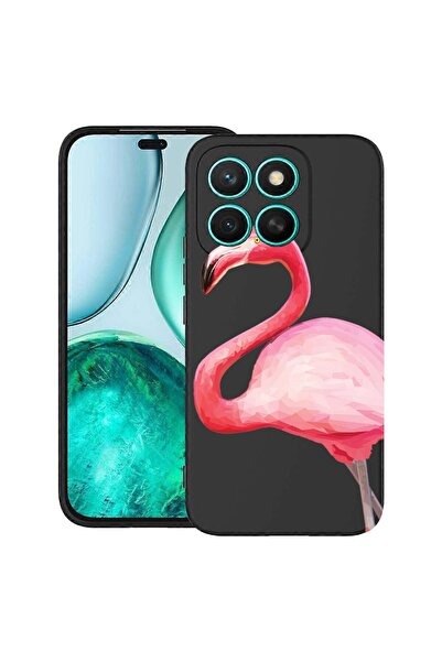 bestcase ¬Æ Husa TPU Ultra Slim Compatibil cu Honor X6c, cu Design Pink Flami...