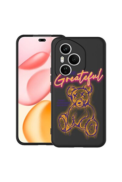 bestcase Honor 400 Pro Ултра тънък силиконов калъф с дизайн на плюшено мече -...