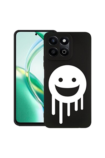 bestcase ¬Æ Husa pentru Honor 200 Smart, Slim Silicon, Smiley, Protectie came...