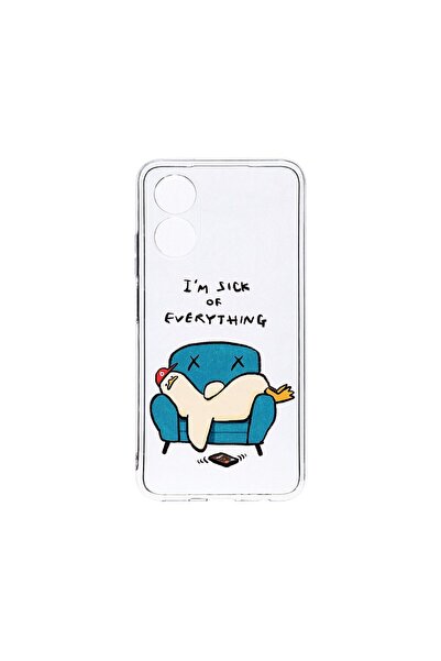 bestcase Husa BestCase¬Æ Clear Silicon 2MM, Compatibila Cu OPPO A17, I'm Sick...