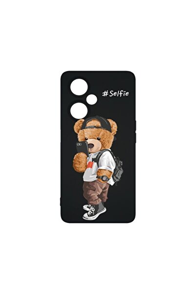 bestcase Θήκη Σιλικόνης Premium, Συμβατή με OPPO A59 5G, Σχέδιο Αρκουδάκι Sel...