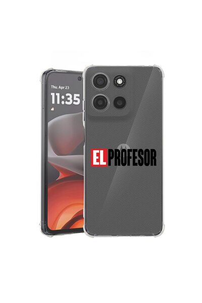 bestcase ¬Æ Husa Anti Shock pentru Motorola Edge 60 Pro cu Design El Profesor...