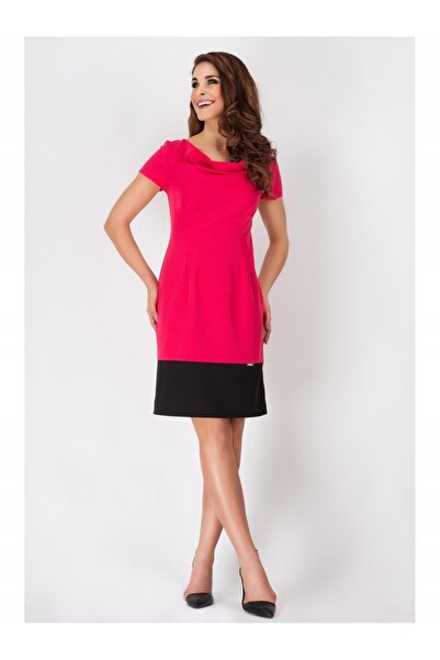 Awama Dress A086, Awama, Polyester/ Elastane, Red, XL INTL